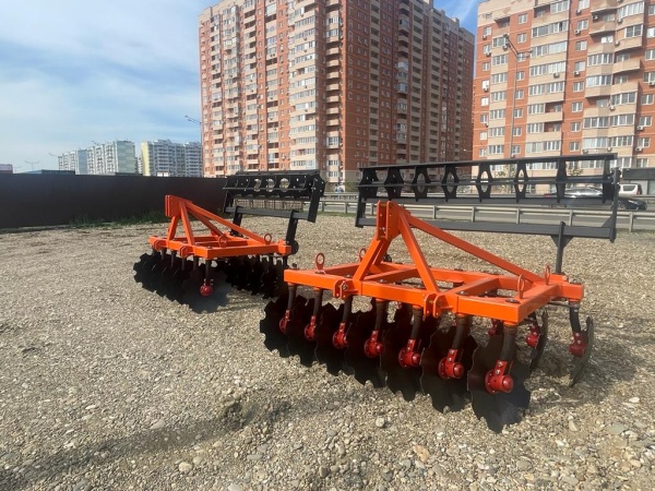 Борона дисковая навесная БДН 2,4х2Н, 14 рабочих органов купить в Грозном – «БДН-АгроКубань», 2