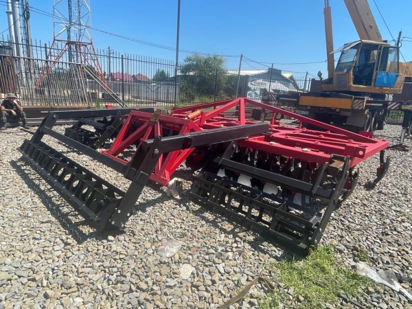 Борона дисковая прицепная БДН 6х4П цельнорамная, 56 рабочих органа купить в Грозном – «БДН-АгроКубань», 2