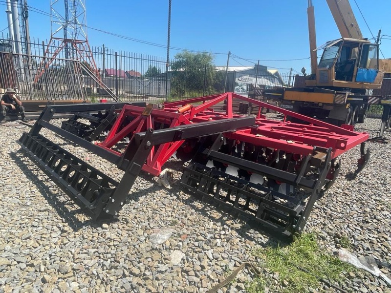 Борона дисковая прицепная БДН 6х4П цельнорамная, 56 рабочих органа купить в Грозном – «БДН-АгроКубань», 2